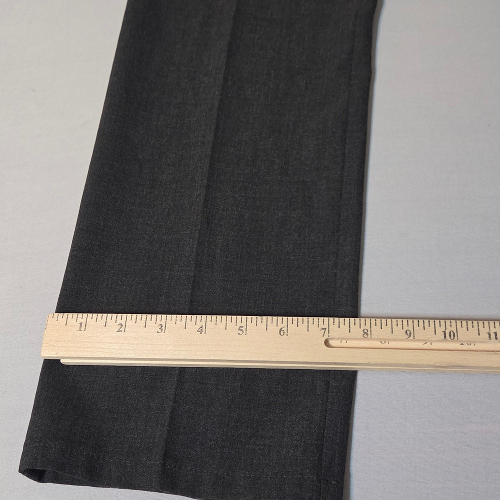 Alberto Ceramica Pants Mens 32x30 Gray Modern Fit Flat Front Trousers - Picture 10 of 13